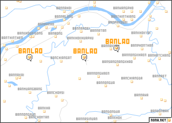 map of Ban Lao