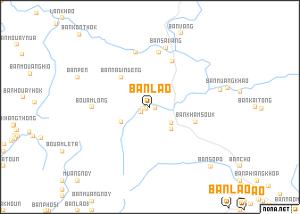 map of Ban Lao