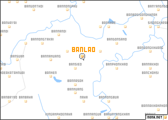 map of Ban Lao