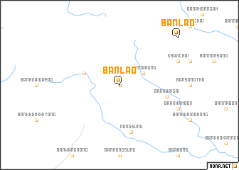 map of Ban Lao