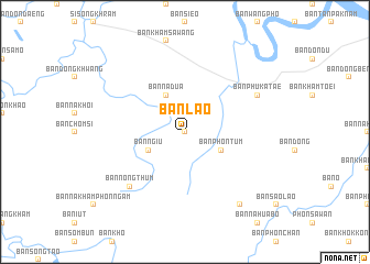 map of Ban Lao