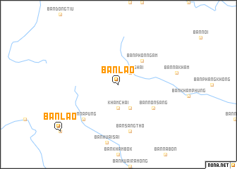 map of Ban Lao