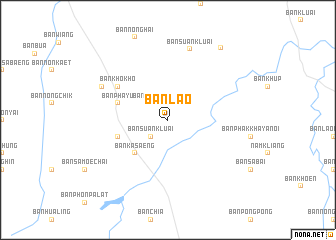 map of Ban La-o
