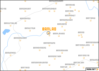 map of Ban Lao