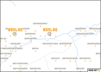 map of Ban Lao