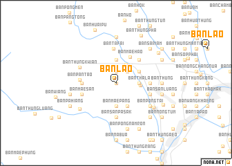 map of Ban Lao