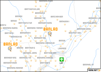 map of Ban Lao