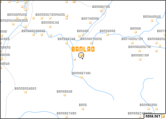 map of Ban Lao