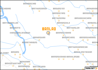 map of Ban Lao