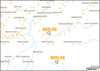 map of Ban Lao