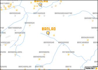 map of Ban Lao