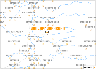 map of Ban Lap Mun Phruan