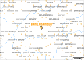 map of Ban La Sa Mouy