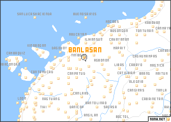 map of Banlasan