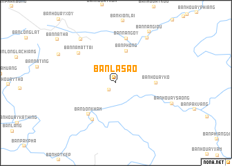 map of Ban Lasao