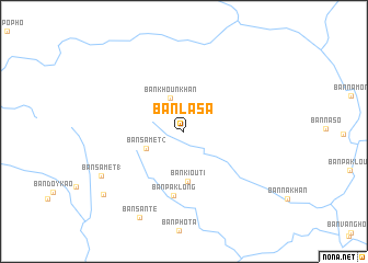 map of Ban Lasa