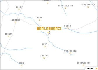 map of Banlashanzi