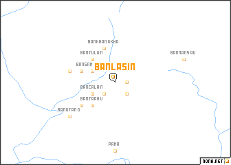 map of Bản Là Sin