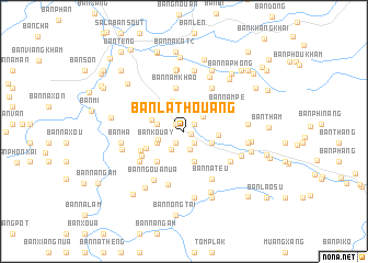 map of Ban Lathouang