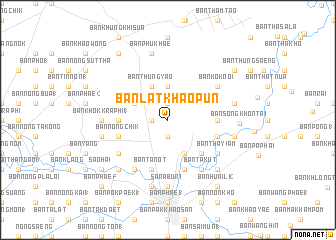 map of Ban Lat Khao Pun