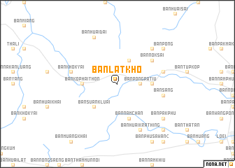 map of Ban Lat Kho