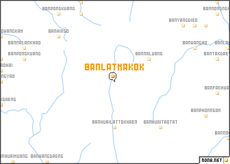 map of Ban Lat Makok