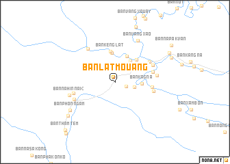 map of Ban Latmouang