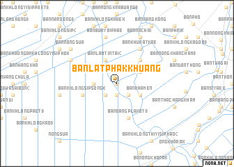 map of Ban Lat Phak Khuang