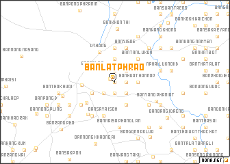 map of Ban Lat Phrao