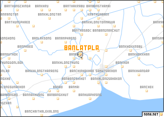 map of Ban Lat Pla