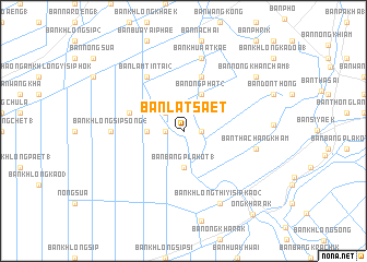 map of Ban Lat Sa-et