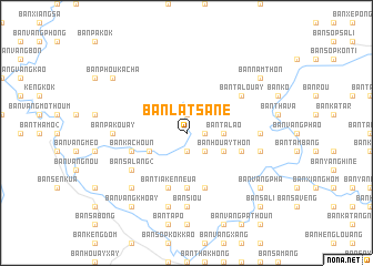 map of Ban Latsane