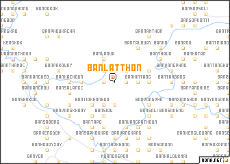 map of Ban Latthôn