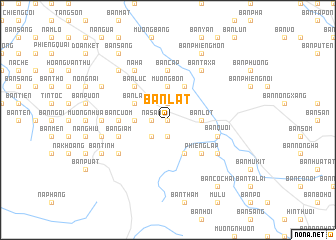 map of Bản Lat