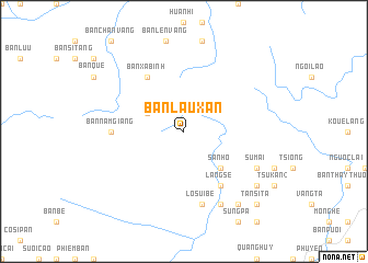 map of Bản Lãu Xán