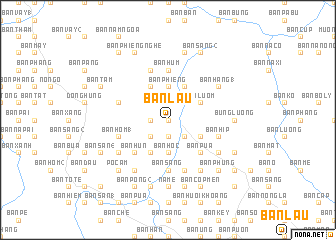 map of Bản Lầu