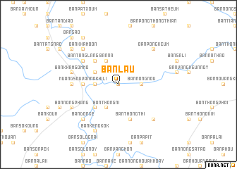 map of Ban Lau