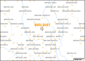 map of Ban Lavat