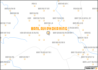 map of Ban Lavi-Phokaming