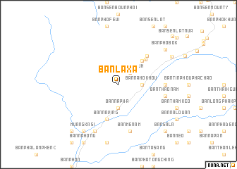 map of Ban Laxa