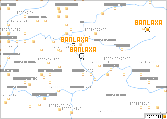 map of Ban Laxa