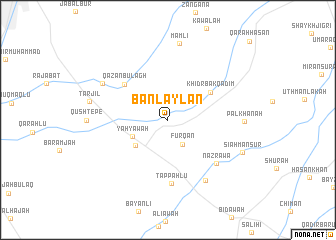 map of Bān Laylān