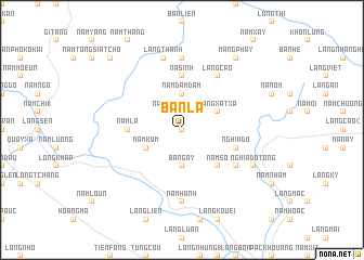 map of Bản La