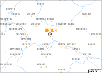 map of Bản La