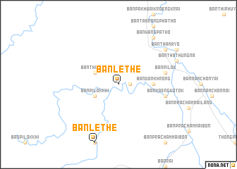 map of Ban Le The