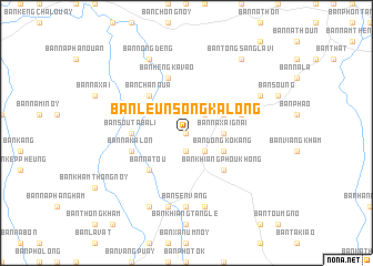 map of Ban Leunsong-Kalong