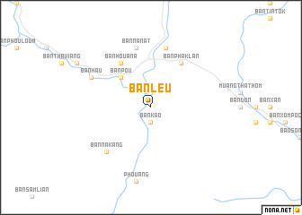 map of Ban Leu