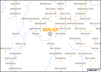 map of Bản Lien