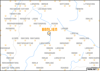 map of Bản Lièn