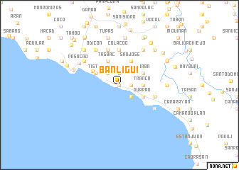 map of Banligui